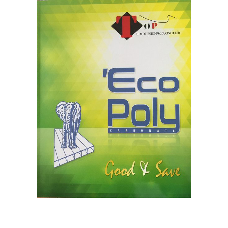 Tấm Lợp Rỗng Eco Poli